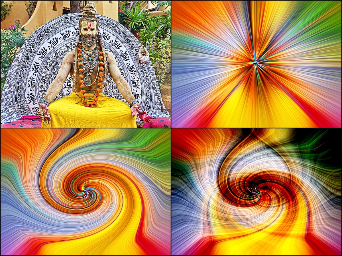 Meditating Yogi - Fernley Stribling